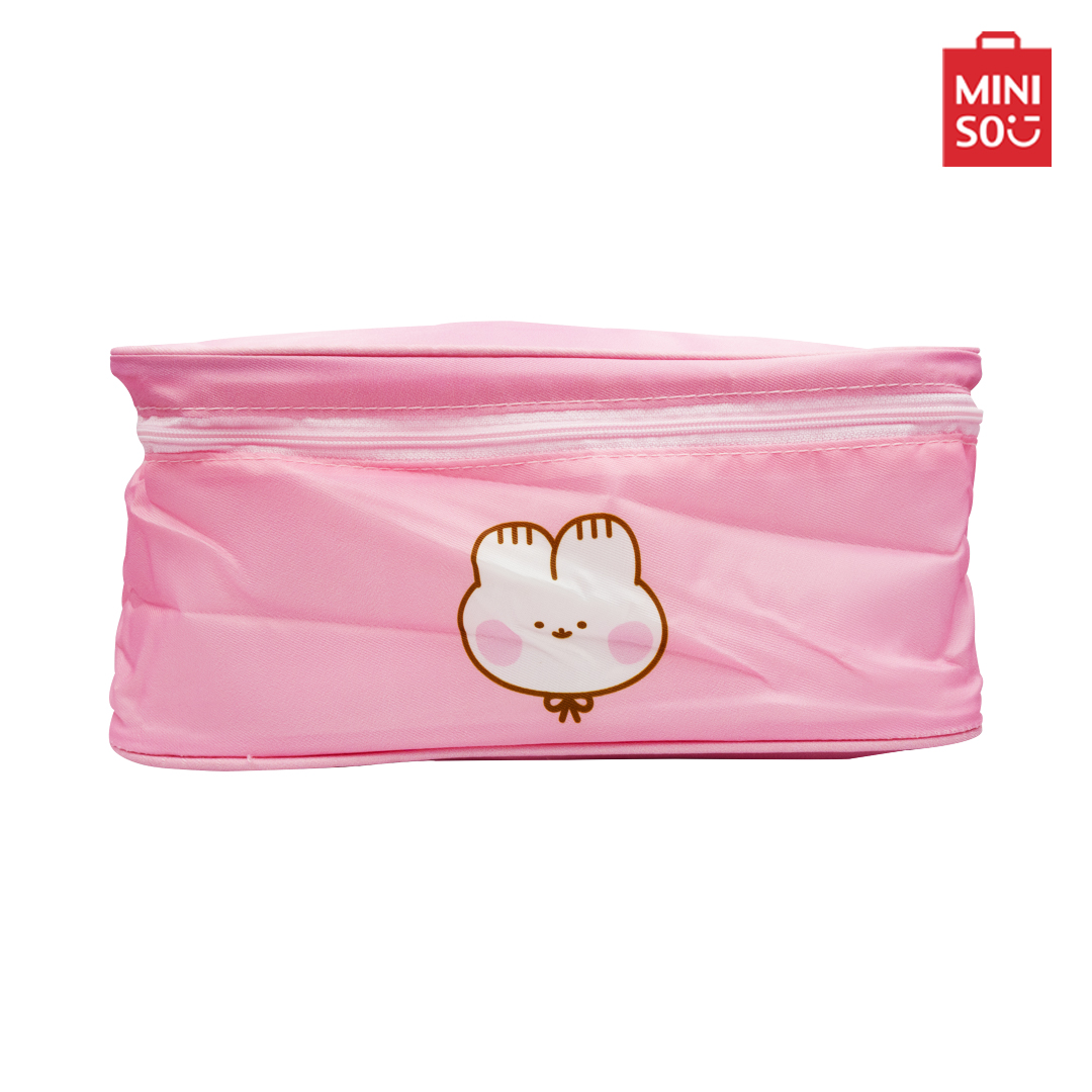 Miniso กระเป๋าเก็บของ กระเป๋าใส่ชุดชั้นใน กระเป๋าจัดระเบียบ คอลเลคชั่น Ratora ราคา 117 บาท*ส่งฟรี