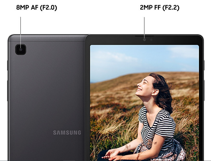 ภาพที่ให้รายละเอียดเกี่ยวกับ [SmartPlus] Samsung Galaxy Tab A7 Lite (LTE) ประกันศูนย์ 1ปี [ Ram3 Rom32 จอ 8.7" แบต 5,100 mAh ]