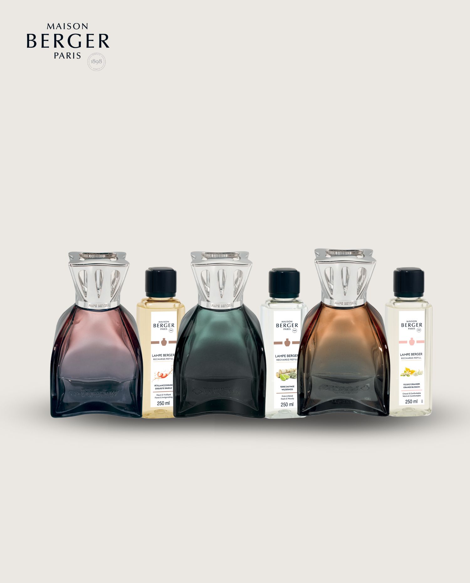 Maison Berger Paris Lilly Collection Perfume Lamp Set, Home Fragrance, Pet-Friendly, French Perfume ราคา 3,170 บาท*ส่งฟรี