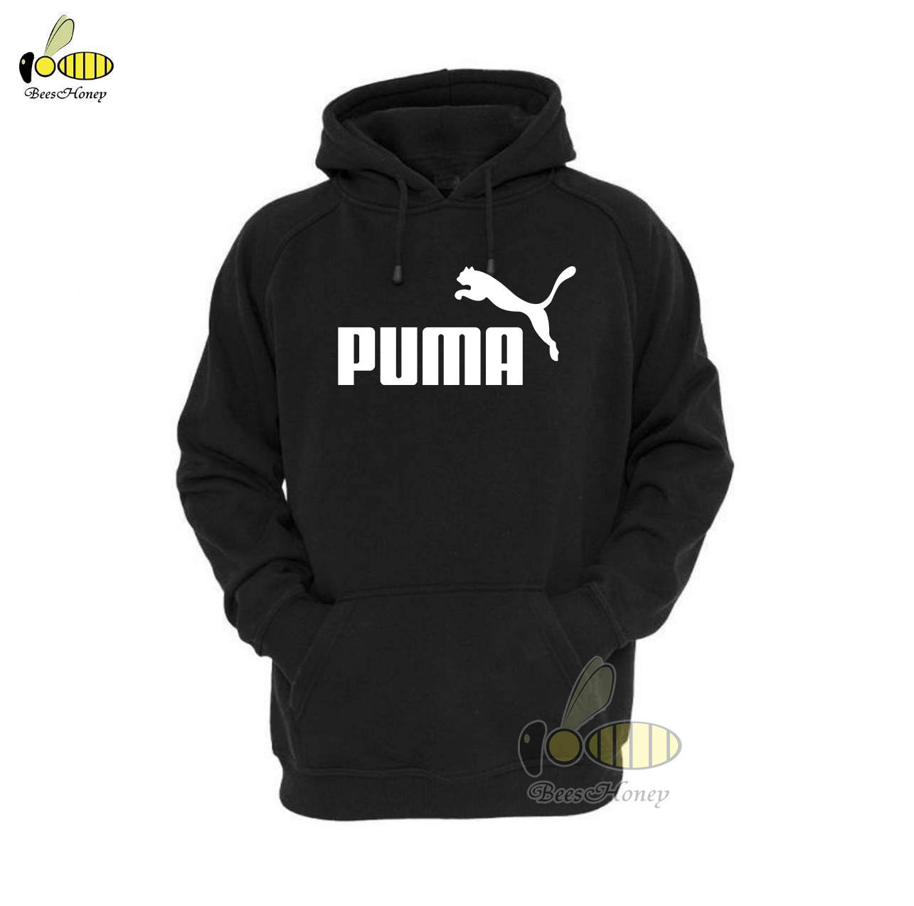 Puma พูม่า เสื้อฮู้ด สวมและซิป ผ้าดี เสื้อกันหนาว หนานุ่มใส่สบาย Hoodie สกรีนเฟล็ก PU