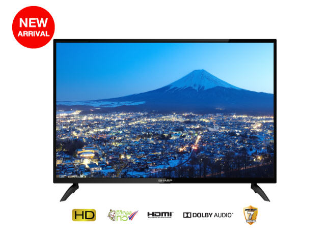 Sharp Tv 32 Inches, Model 2T-C32GC10002X Hd Digital (1 Year Center Warranty) ราคา 3,990 บาท*ส่งฟรี