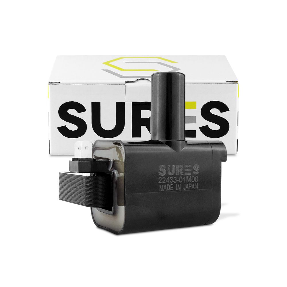 คอยล์จุดระเบิด NISSAN SUNNY B14 - SCN-408 - SURES MADE IN JAPAN - คอยล์หัวเทียน คอยล์ไฟ คอยล์จานจ่าย นิสสัน ซันนี่ ราคา 715 บาท*ส่งฟรี