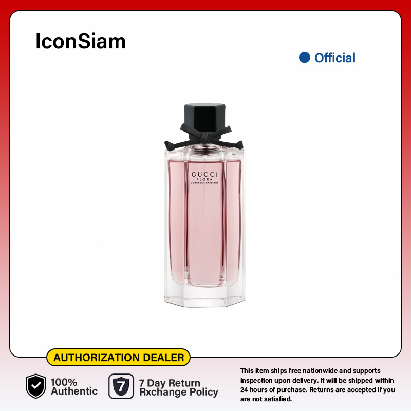 Officially, Gucci Flora Gorgeous " Gardenia " 100ml Is a Long-Lasting Fragrance Eau De Toilette. ราคา 3,420 บาท*ส่งฟรี