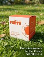 กันแดด บางเบา ไม่เป็นคราบ  Finite SUN SMOOTH PERFECT CREAM SPF 50PA+++ บางเบา ไม่เป็นคราบ กันน้ำ  1 กล่อง 7.5g
