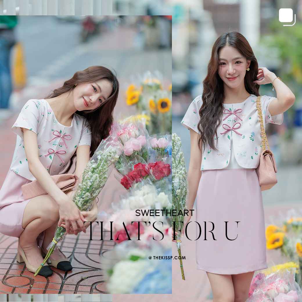 Lazakissp: That's for You Dress (Special Exclusive Print by Thekissp) ราคา 1,060 บาท*ส่งฟรี