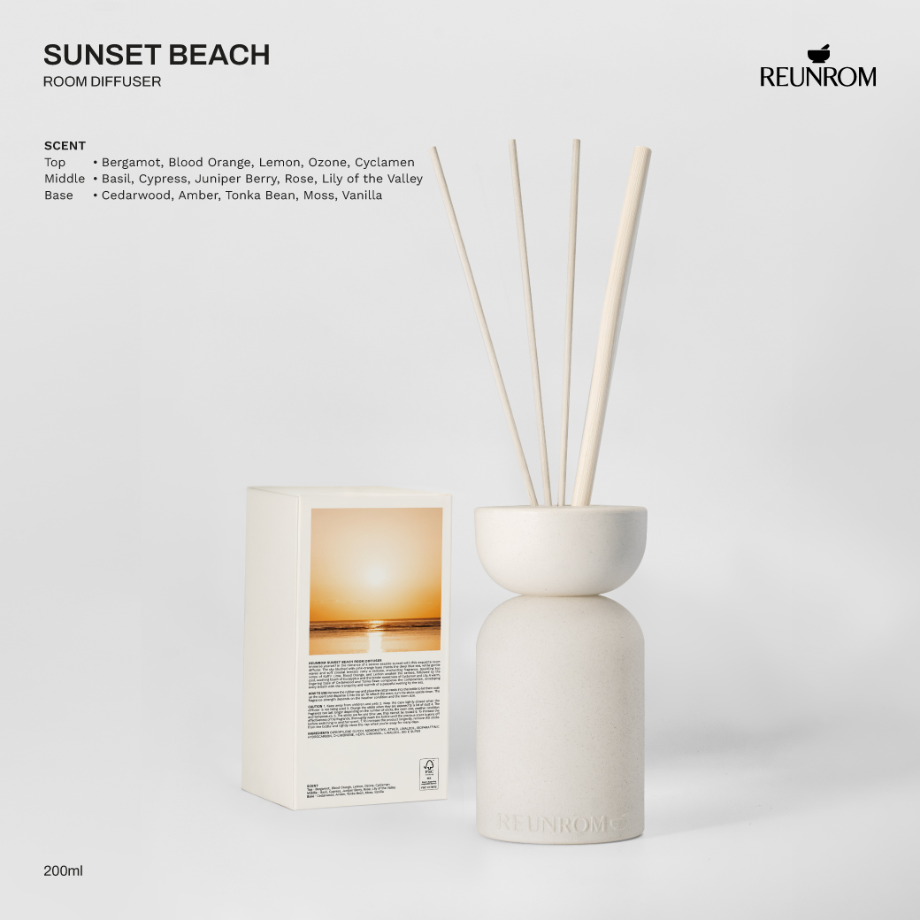 Reunrom รูมดิฟฟิวเซอร์ 200ml Collection Luxury hotel (รื่นรมย์)