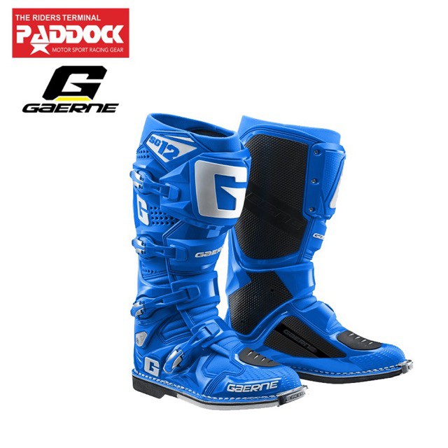 Gaerne รองเท้าวิบาก รุ่น SG12 สี Solid Blue Limited! ใหม่ล่าสุด!! ราคา 21,000 บาท*ส่งฟรี