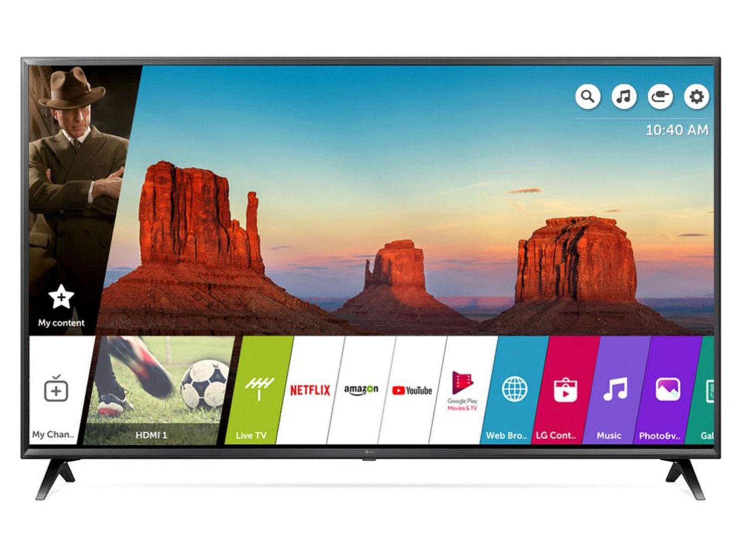 LG Smart TV 60 นิ้ว Ultra HD 4K รุ่น 60UK6200   Clearance