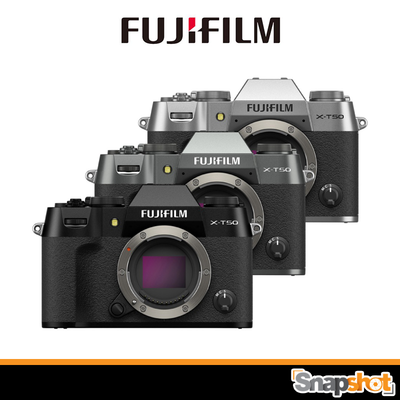 Fujifilm X-T50 Body / X-T50 + 15-45 / X-T50 + 16-50 f2.8-4.8 ประกันศูนย์ไทย Fuji X-T50 XT50 ราคา 53,990 บาท*ส่งฟรี