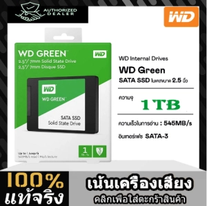 ภาพหน้าปกสินค้า【จัดส่งในพื้นที่】WD GREEN SSD 120GB 240GB 480GB SATA 3 2.5\" 500r/450w MB/s เอสเอสดี for notebook 3 ปี มีสินค้า sd การ์ด ซึ่งคุณอาจชอบสินค้านี้