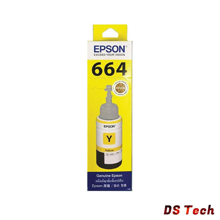EPSON 664 (4 สี ) รุ่น T6641,BK / T6642,C / T6643,M / T6644,Y  หมึกเติมแทงค์แท้