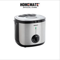HOMEMATE หม้อทอดไฟฟ้า 1.2 ลิตร รุ่น HOM-ZG28A
