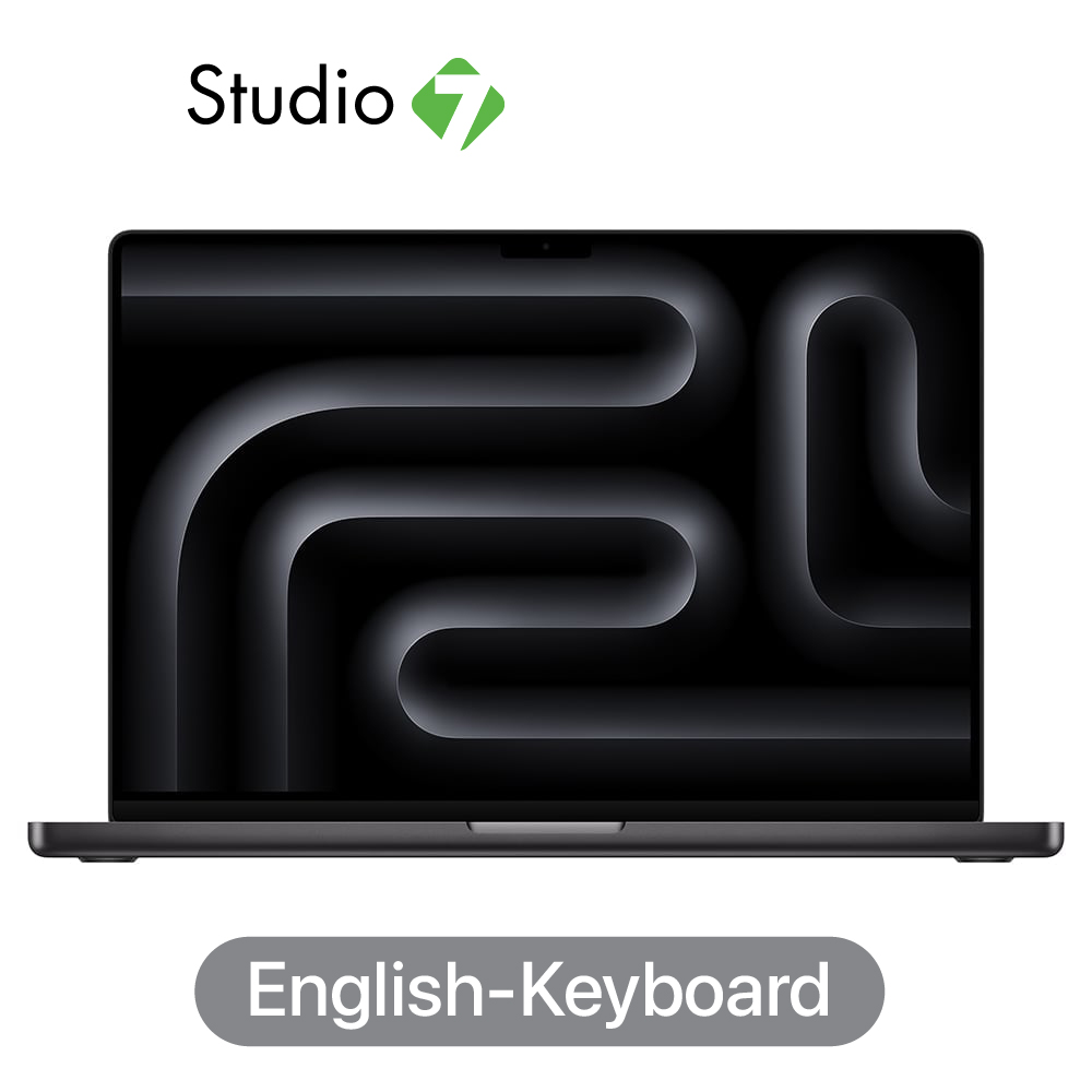 Apple MacBook Pro 16 : M3 Pro chip 12C CPU/18C GPU/18GB/512GB (2023) Eng-Keyboard by Studio 7 ราคา 94,900 บาท*ส่งฟรี