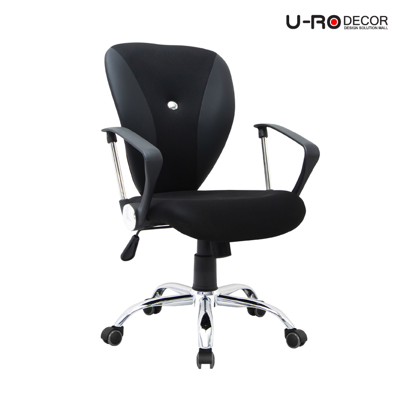 U-RO DECOR PLUTO OFFICE CHAIR BLACK ราคา 2,590 บาท*ส่งฟรี