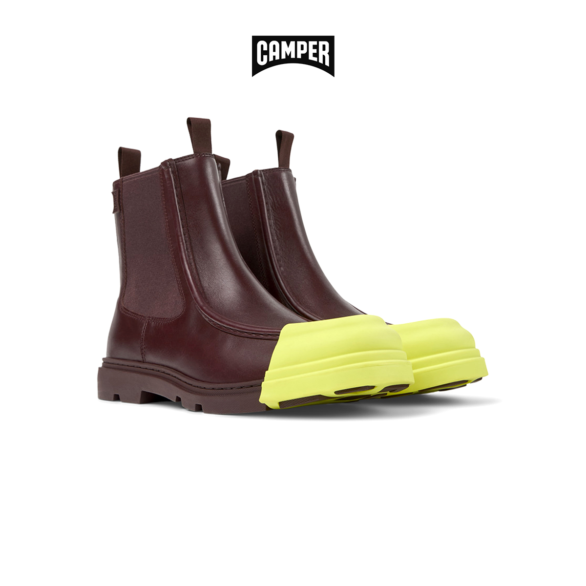 CAMPER รองเท้าบูท ผู้ชาย รุ่น Junction สีแดงเบอร์กันดี ( BOT - K300509-002 ) ราคา 9,560 บาท*ส่งฟรี