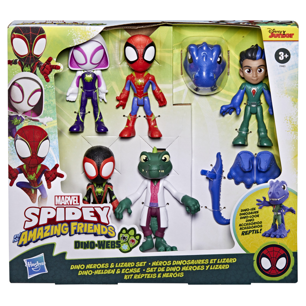 SPIDEY AND HIS AMAZING FRIENDS DINO HEROES AND LIZARD SET ราคา 1,326 บาท*ส่งฟรี