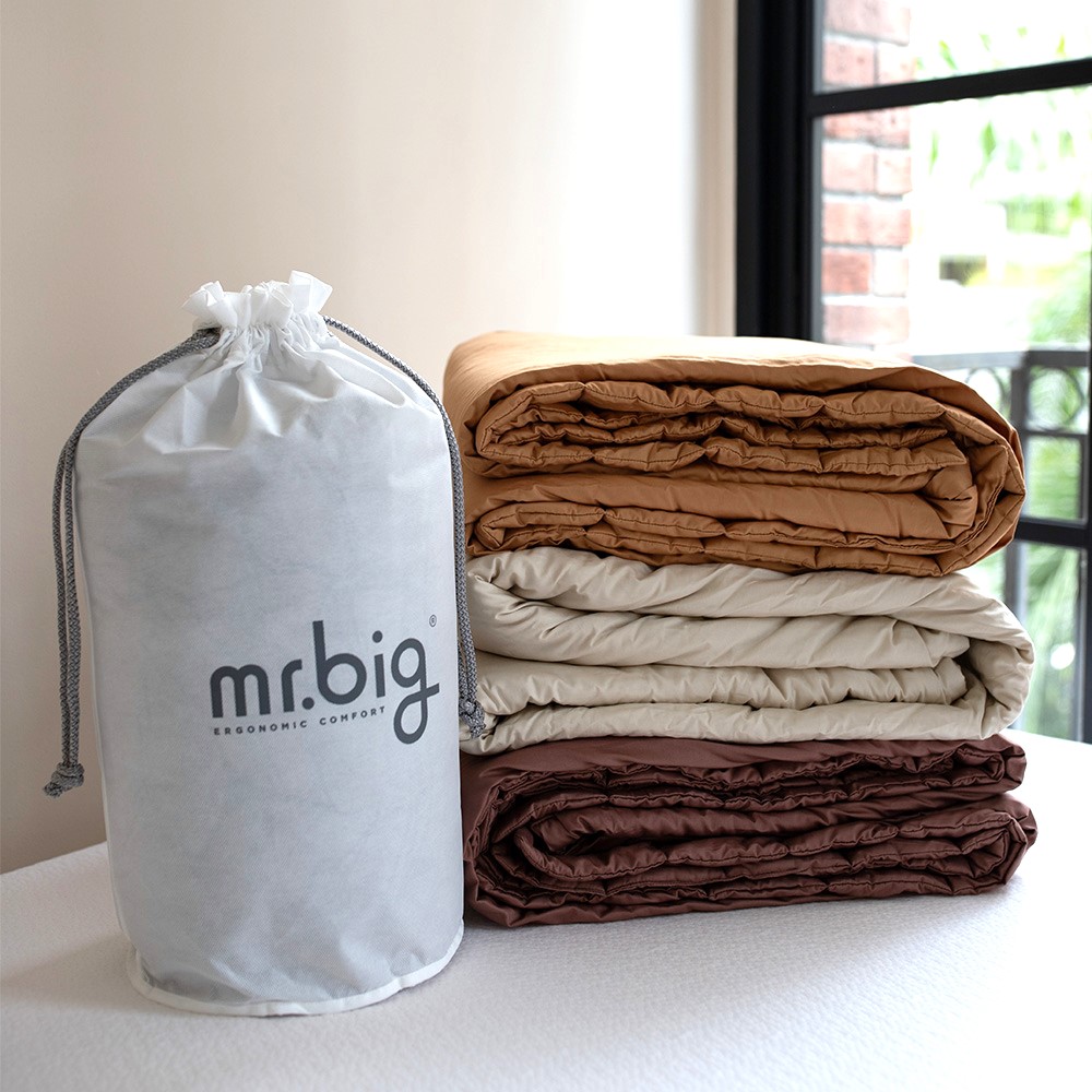 Mr.big ผ้าห่มนวมเย็บติดปลอก รุ่น Nevercold ขนาด 60x80 นิ้ว ราคา 2,360 บาท*ส่งฟรี