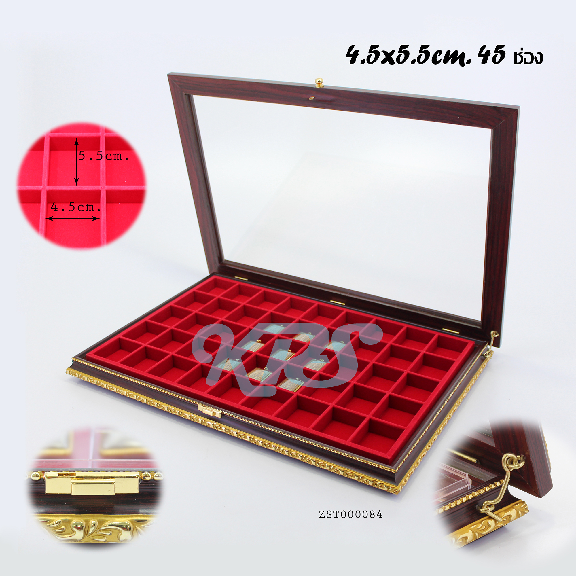 กล่องเก็บเครื่องประดับ,กรอบพระ กล่องใส่พระเครื่อง,ที่ใส่พระ,กล่องjewelry ราคา 1,677 บาท*ส่งฟรี