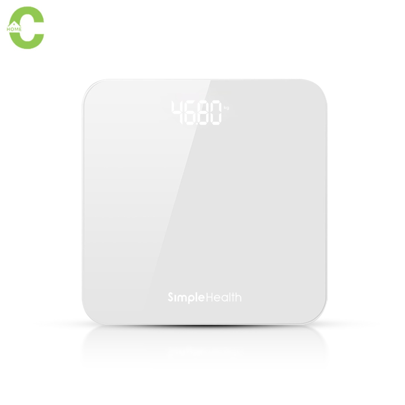 HOMEC เครื่องชั่งน้ำหนักดิจิตอล ที่ชั่งน้ำหนัก เครื่องชั่งน้ำหนักสุขภาพ Digital Weight Scale ระบบเซ็นเซอร์ จอแสดงผล LED ช่วงการวัด 0.3-180กก. แถมฟรีสายวัดเอว ราคา 279 บาท*ส่งฟรี