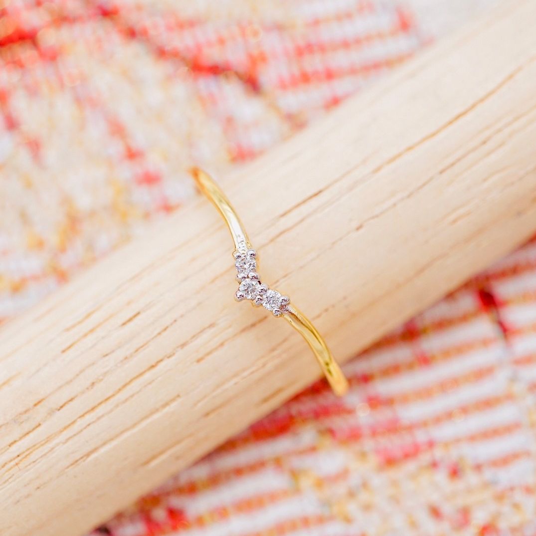 [Pcpy Jewelry] Genuine Diamond Ring 💎 Belgian Cut Diamond, 100% Water, 9K Gold (37.5% Gold Content), Available for Sale, Comes with a Warranty Card [9Kprb279] ราคา 4,390 บาท*ส่งฟรี