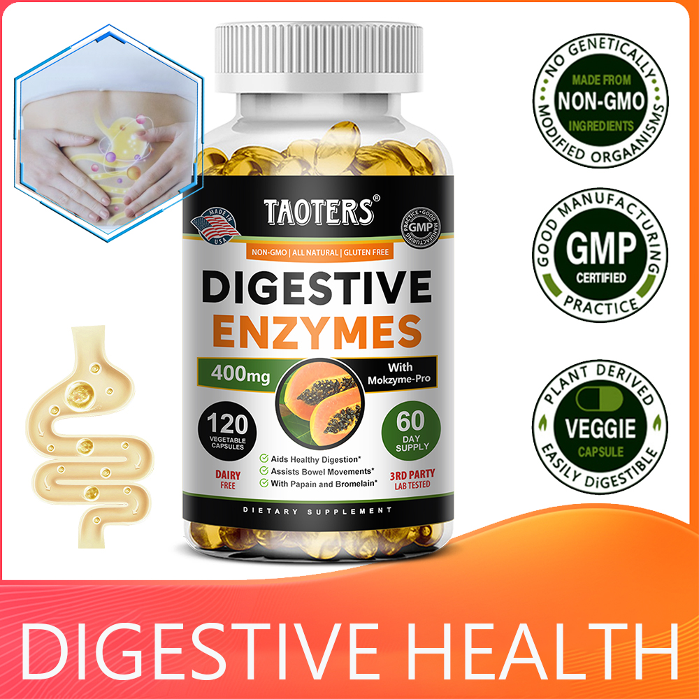 Digestive enzyme supplement with papain and bromelain - promotes digestive health and gastrointestinal health - promotes immune health, weight loss. ราคา 167 บาท*ส่งฟรี