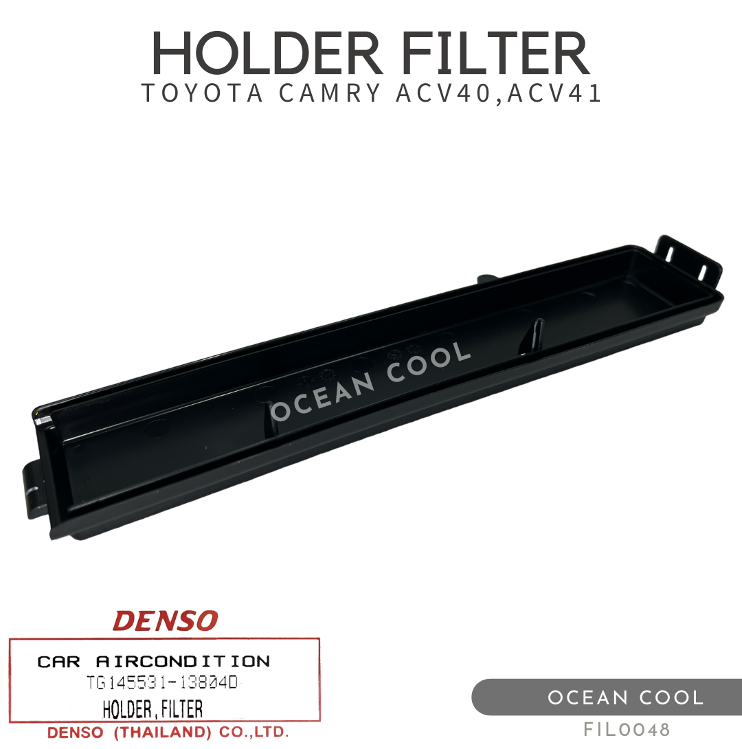 ฝาครอบไส้กรองแอร์ โตโยต้า คัมรี่ ACV40 . คัมรี่ ACV41 FIL0048 DENSO TG145531-13804D HOLDER FILTER TOYOTA CAMRY ACV40 , ACV41 ฝาปิด ราคา 80 บาท*ส่งฟรี