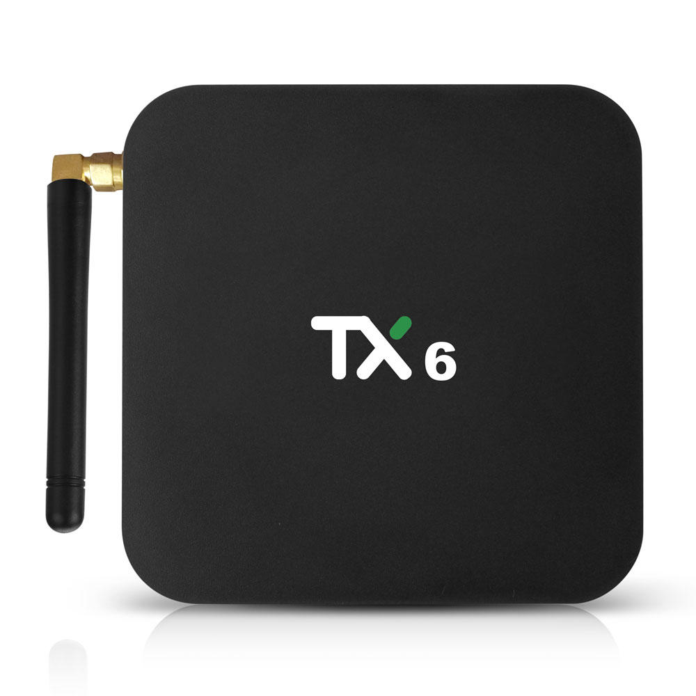 มุมมองเพิ่มเติมของสินค้า TX6 Allwinner H6  Ram 4GB / 32GB Android 9.0 4K กล่องทีวีกับจอแสดงผล LED WiFi LAN  USB3.0 ThaiBoxshop