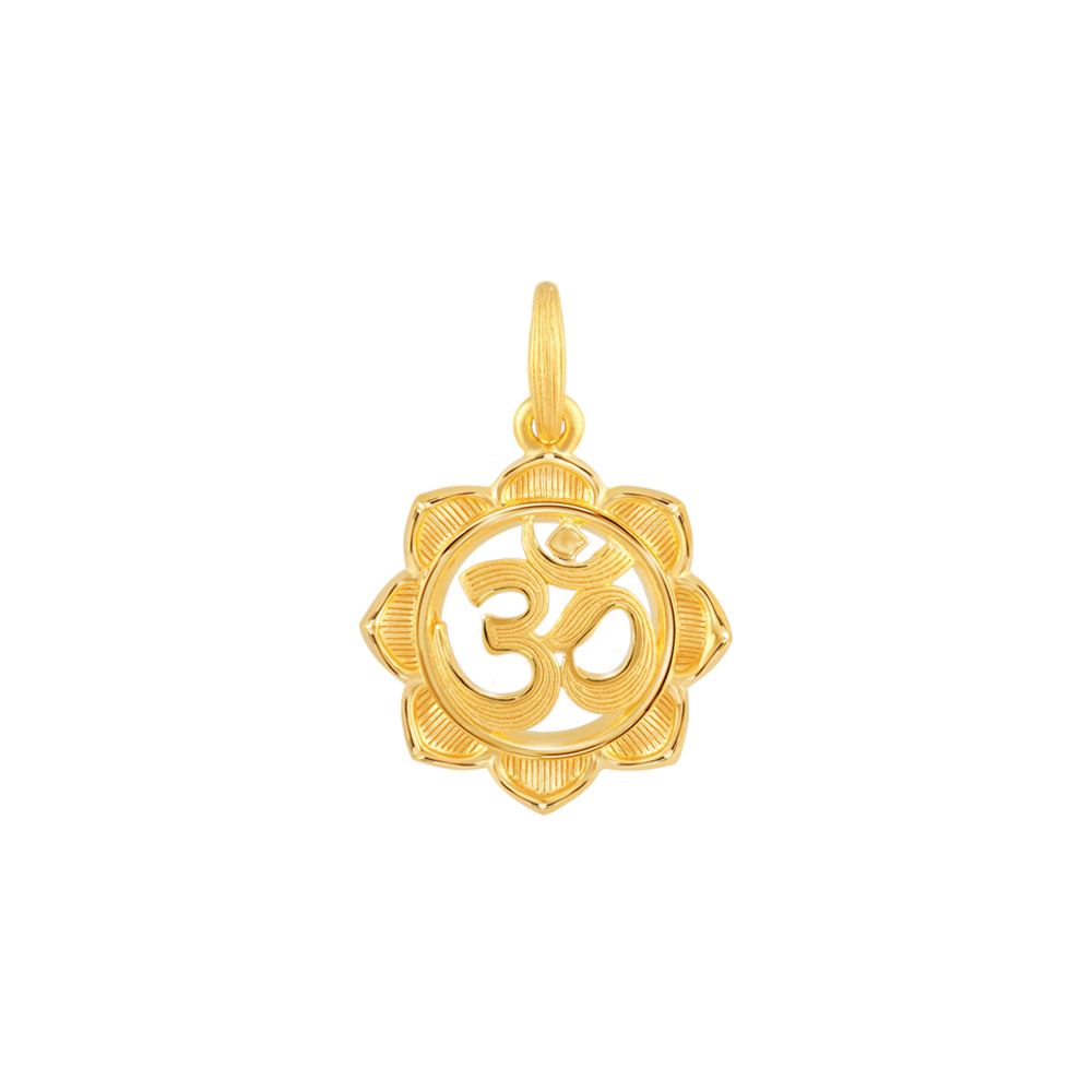 Prima 99.9% Gold Pendant, Om Symbol (ॐ) Mutelu Collection Product Code Ng1P2028-01 ราคา 13,500 บาท*ส่งฟรี