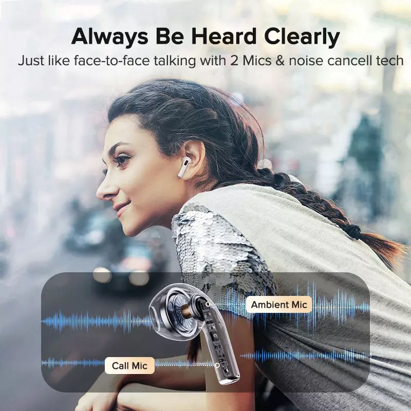 ข้อมูลเกี่ยวกับ 【รับประกัน 5 ปี】【 อัพเกรด รุ่นใหม่ล่าสุด!】 samsung หูฟัง หูฟังบูลทูธ ของแท้100% เสียงระดับ HD Blth TWS ใช้ได้กับมือถือทุกรุ่น  ตัดเสียงรบกวน