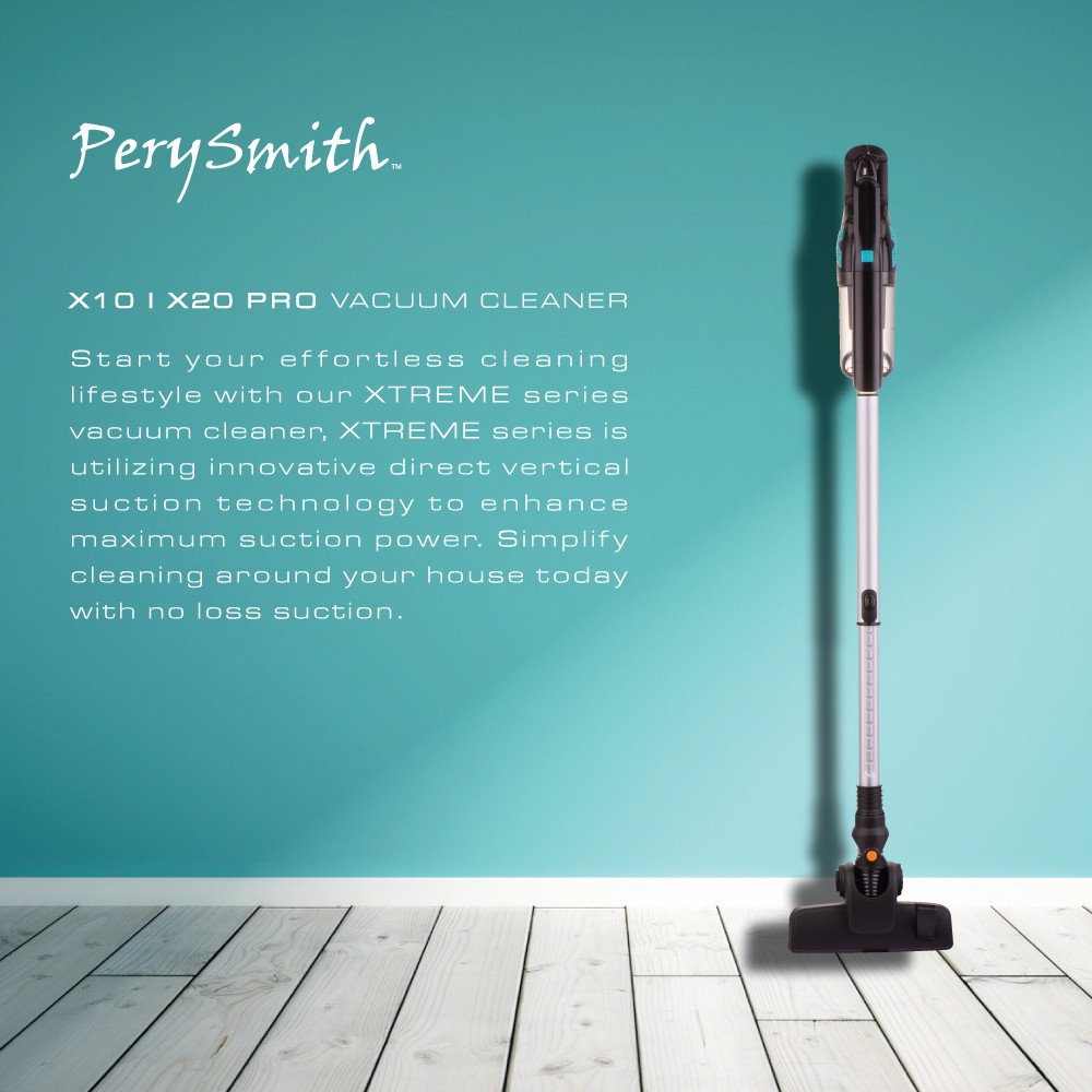 Perysmith Wireless Vacuum Cleaner X20 Pro เครื่องดูดฝุ่นไร้สาย