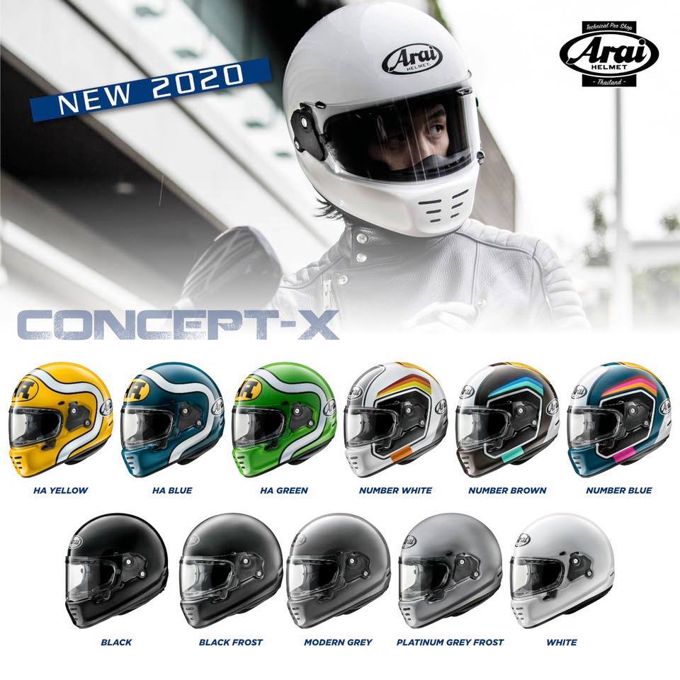 Arai concept hot sale x green