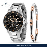 【2 Years Warranty】Maserati Competizione 43mm Mens Quartz  นาฬิกาข้อมือแฟชั่น  R8873600001