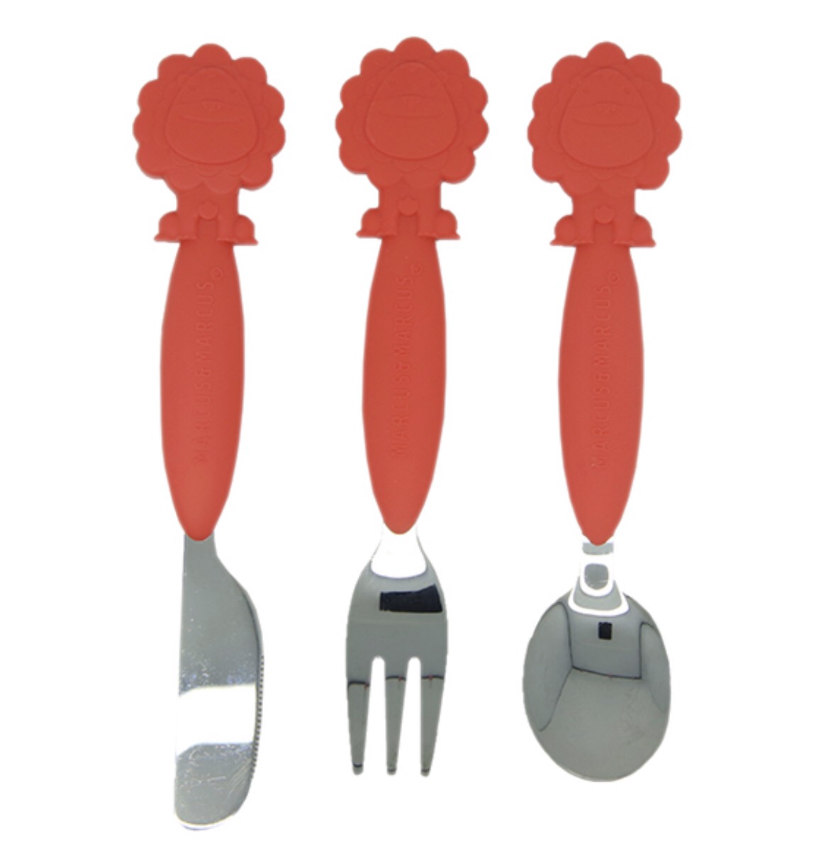 Marcus & Marcus Cutlery Set ชุดช้อนส้อมมีดสำหรับน้องๆวัย 3 ขวบ+