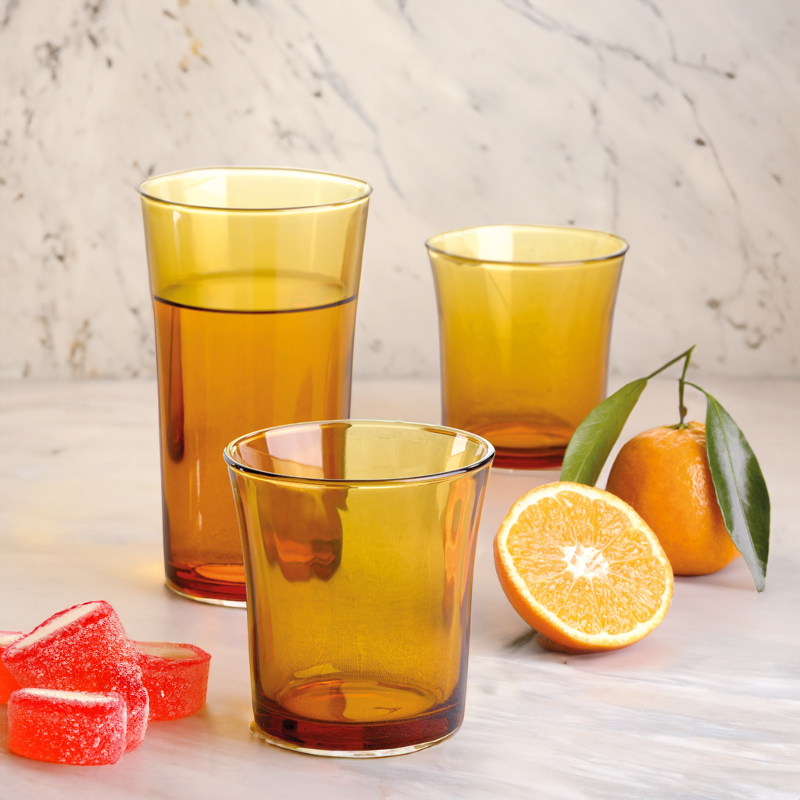 Duralex Lys Amber tumbler ราคา 136 บาท*ส่งฟรี
