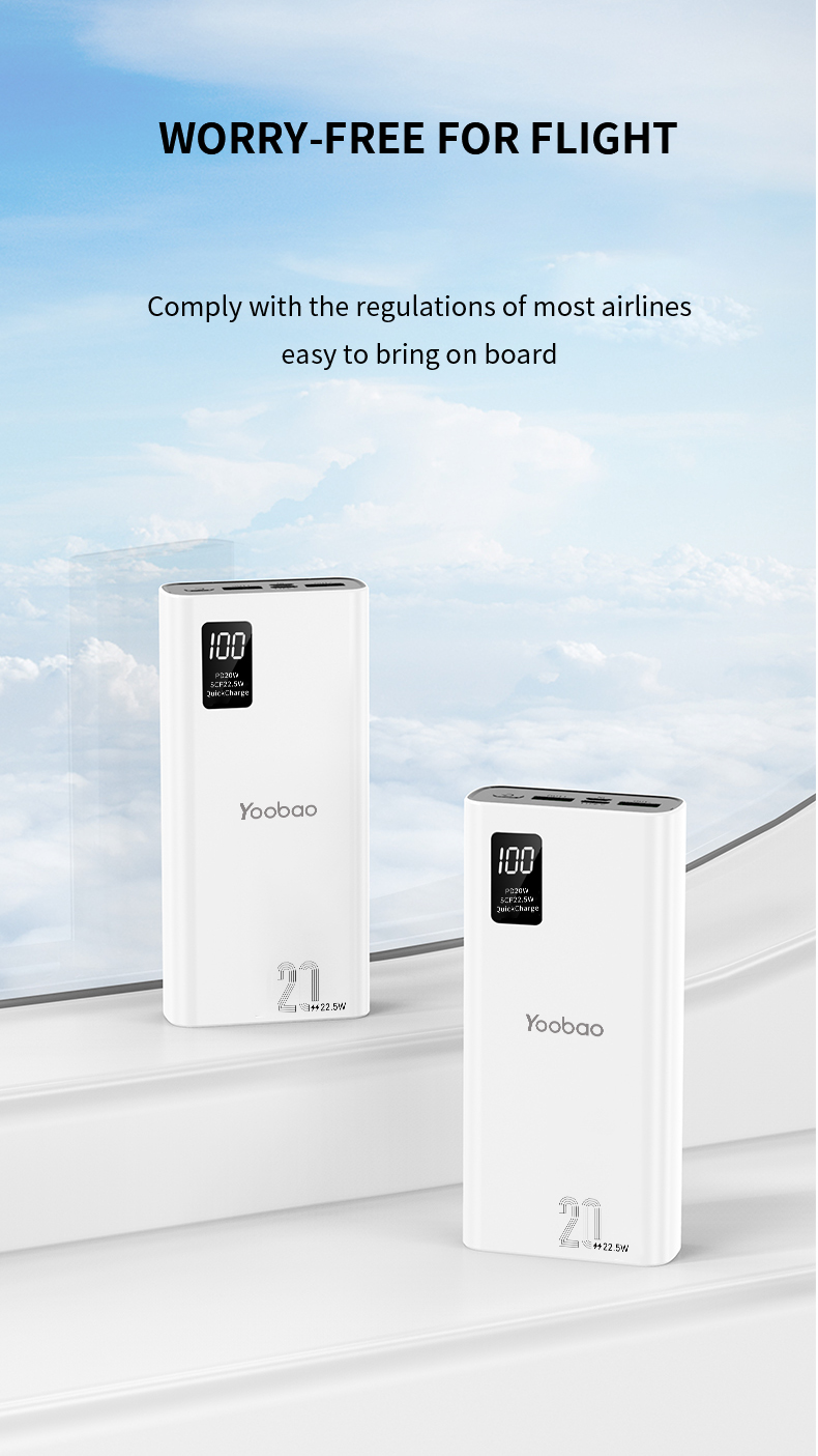 Yoobao Powerbank Kakao PD26 20000mAh Fast Charge/Quick Charge/PD20W