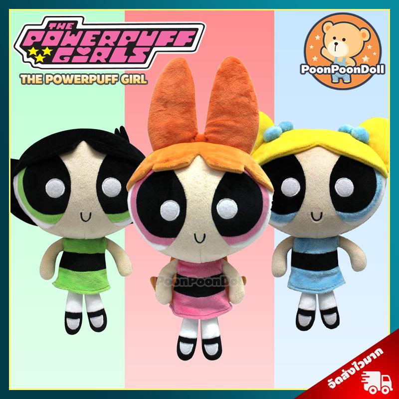 ตุ๊กตา พาวเวอร์พัฟฟเกิลส์ (ขนาด 10 นิ้ว) ลิขสิทธิ์แท้ / ตุ๊กตา Powerpuff Girls บลอสซัม Blossom บัตเทอร์คัป บัตเตอร์คัพ Buttercup บับเบิลส์ Bubbles The Powerpuff Girls เดอะพาวเวอร์พัฟฟ์เกิลส์ ของเล่นเด็ก ของเล่น วาเลนไทน์ ของสะสม วันเกิด Toys Doll Dolls