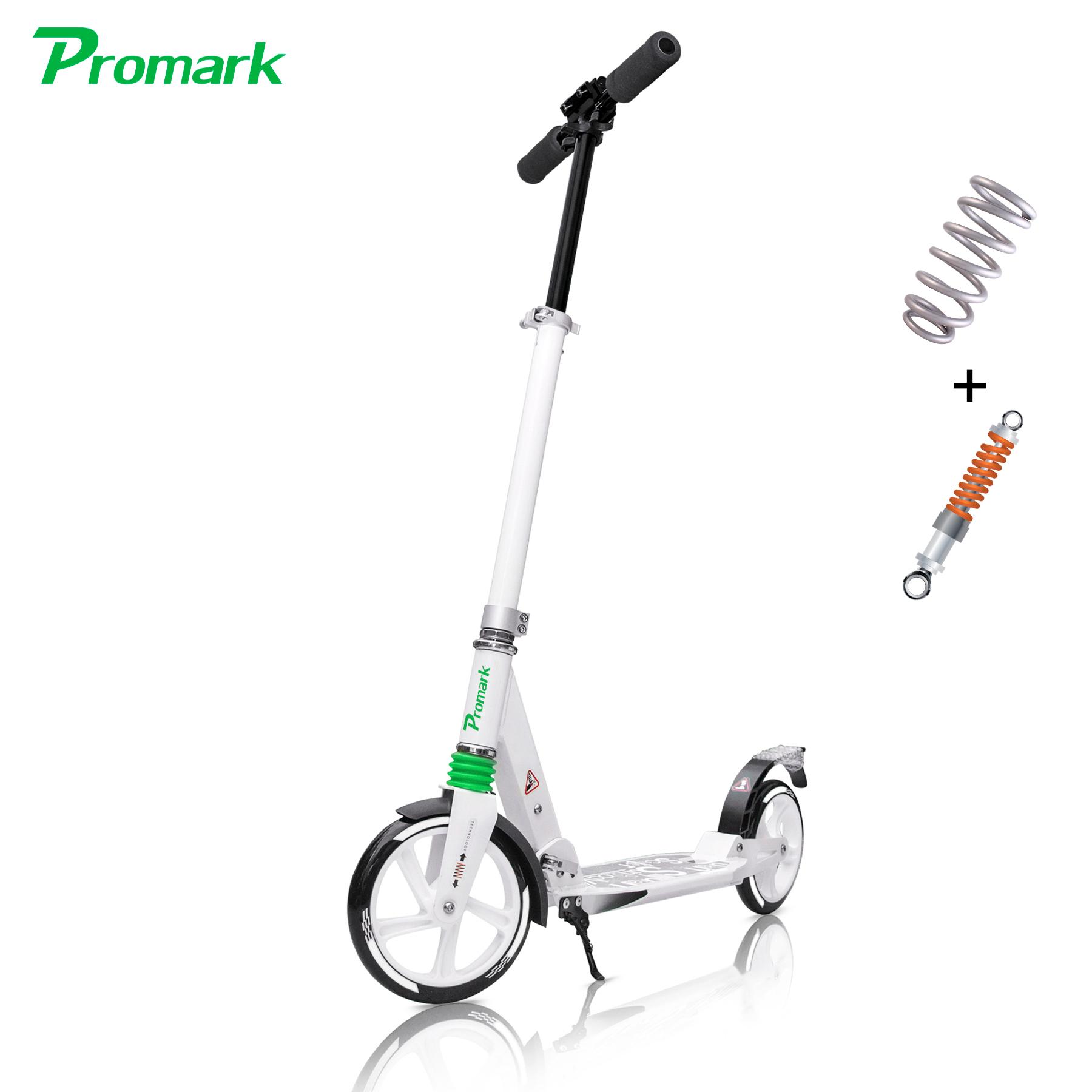 สกู๊ตเตอร์พับได้ล้อใหญ่ 20cm Giant Wheels Scooter Front and Back Shocks with 4-locks 104x91cm, Max: 120kg