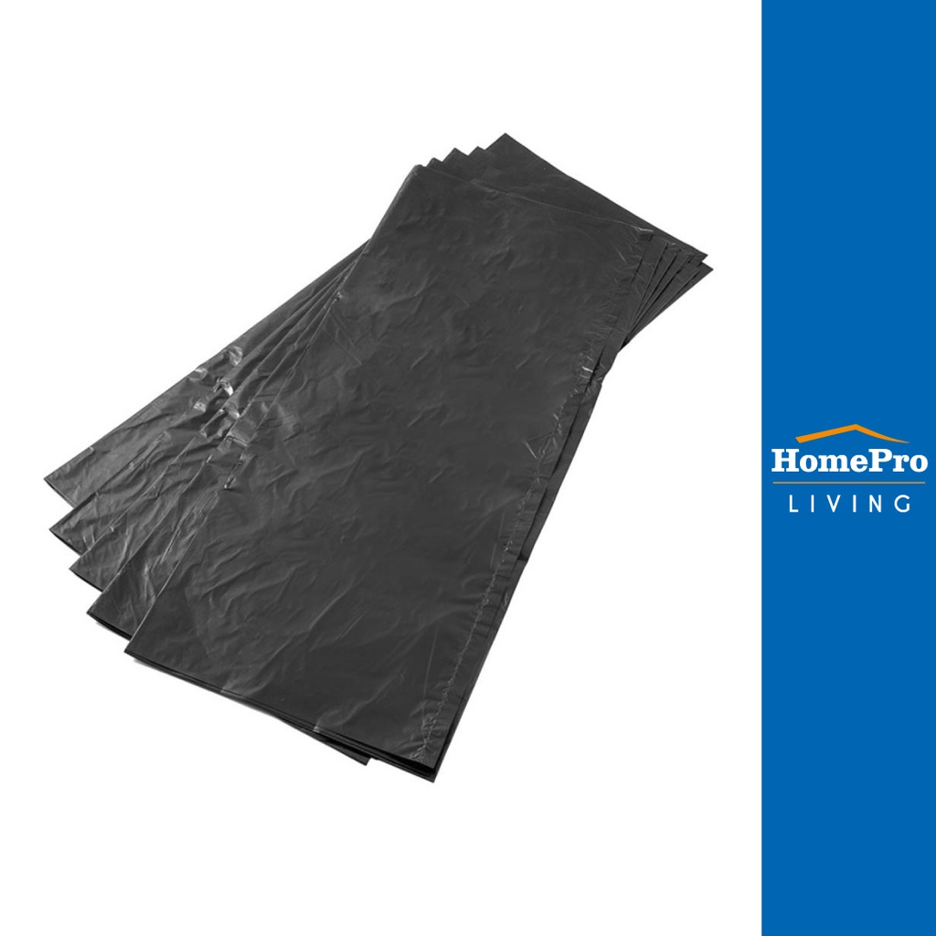 HomePro ถุงขยะ บาง ขนาด 36x45" จำนวน 5ใบ สีดำ แบรนด์ ACCO ราคา 48 บาท*ส่งฟรี