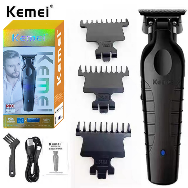 Kemei 2299 Cordless Electric Hair Clipper 0 Mm. Professional Style ราคา 300 บาท*ส่งฟรี