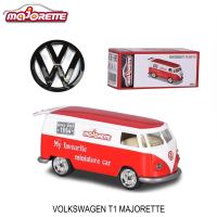 โมเดลรถเหล็ก รถของเล่น Volkswagen T1 Majorette Vintage Deluxe สเกล1/64 ลิขสิทธิ์แท้ โมเดลรตู้ รถโฟค์ 243A