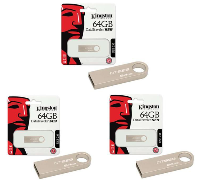 เกี่ยวกับ Original Kingston USB Data Traveler 8GB 16GB 32GB 64GB 128GB 256GB Metal Waterproof USB 2.0 Flash Drive