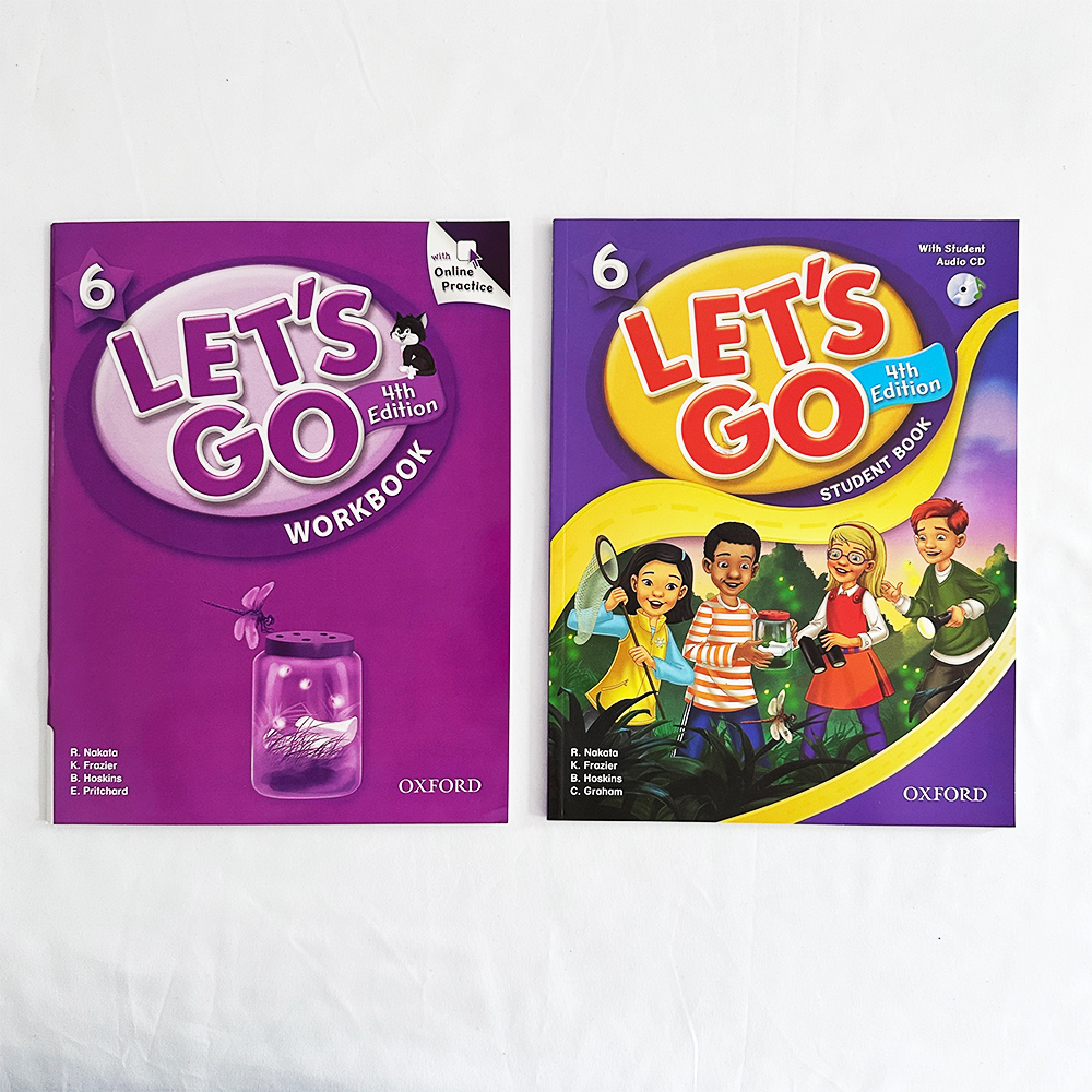 แบบฝึกหัดภาษาอังกฤษ Level 5 Oxford LET'S GO 4th Edition