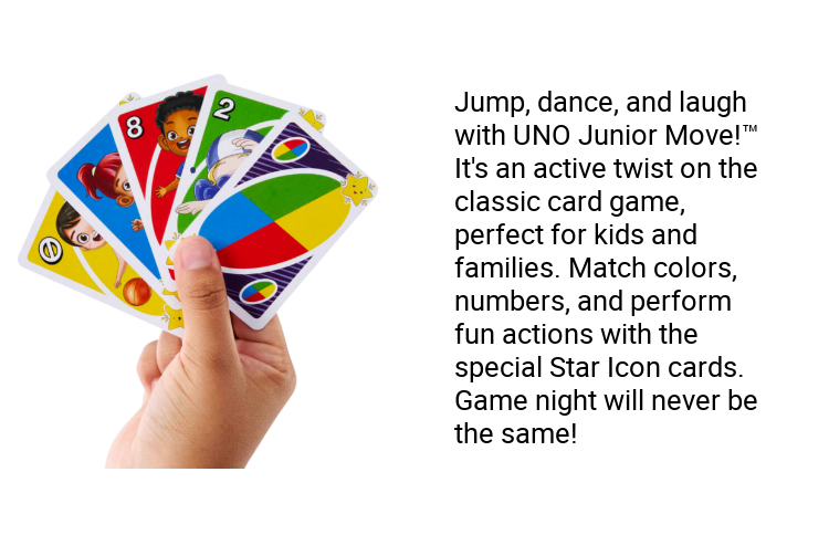 How To Play UNO Junior Move! 