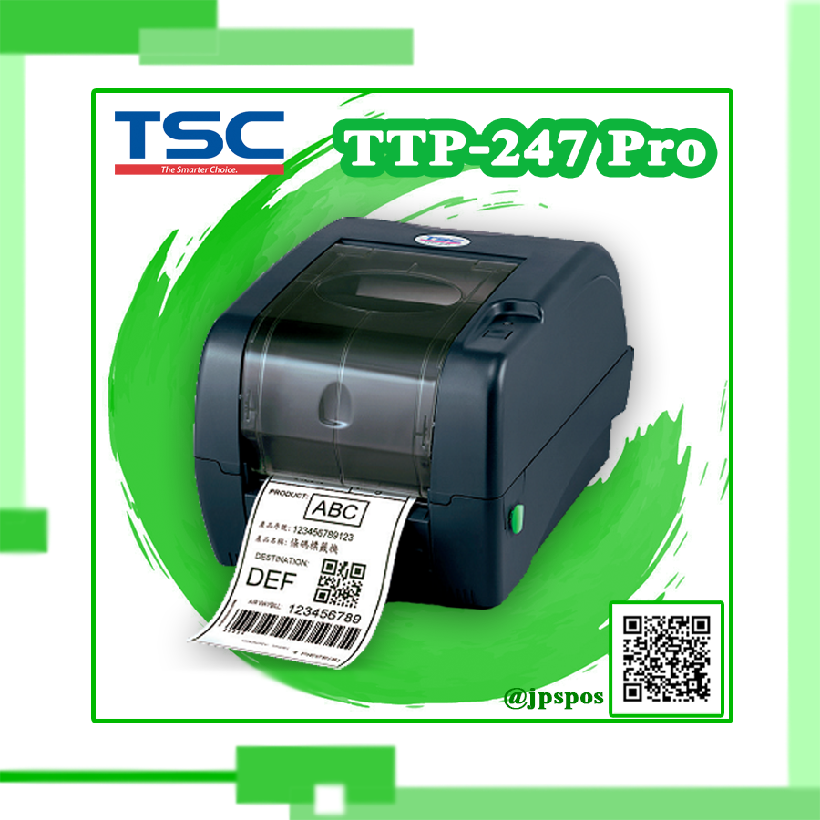 Printer Barcode TSC TTP-247 ราคา 13,125 บาท*ส่งฟรี