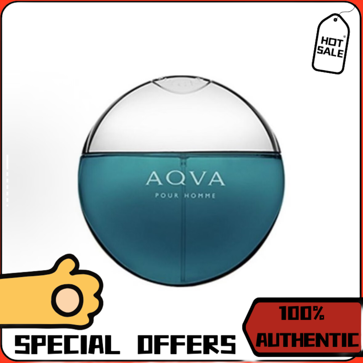 Bvlgari Aqva Pour Homme 100% Authentic Eau De Toilette - 100ml Discount Event ราคา 2,420 บาท*ส่งฟรี