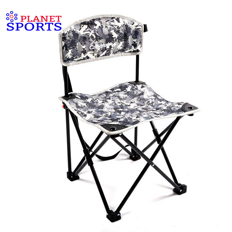 เก้าอี้นั่งตกปลาพับได้ เก้าอี้เดินป่า เก้าอี้พับได้ ลายขาวดำ Compact Kid Fishing Folding
Chair