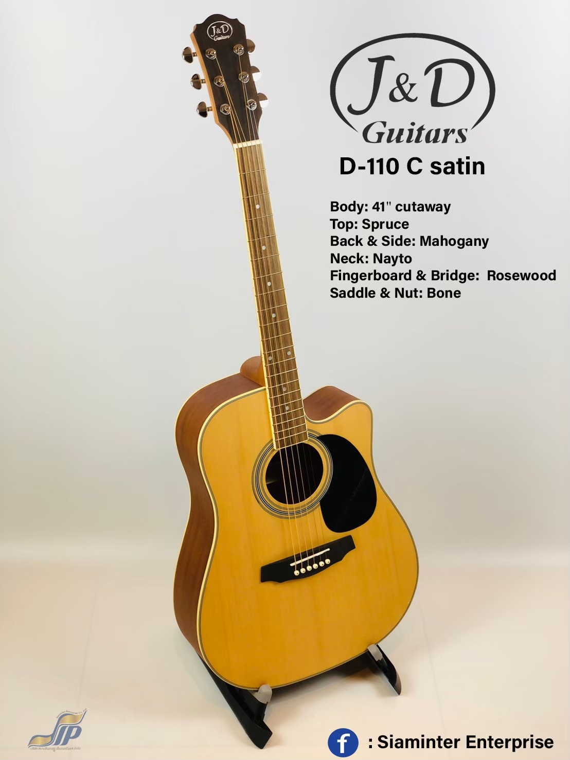 J&d guitars deals acoustic