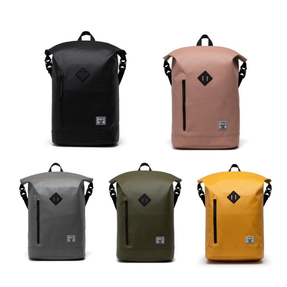 กระเป๋าและอุปกรณ์เสริมการเดินทาง หลังคาม้วนของ Herschel Supply ทนทานต่อสภาพอากาศ ราคา 3,894 บาท*ส่งฟรี