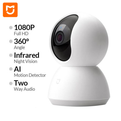 [Global Version] Xiaomi Mijiaกล้องวงจรปิดWifi 2MP 1080P HD 360องศาอินฟราเรดการมองเห็นได้ในเวลากลางคืน (รุ่นUSB)