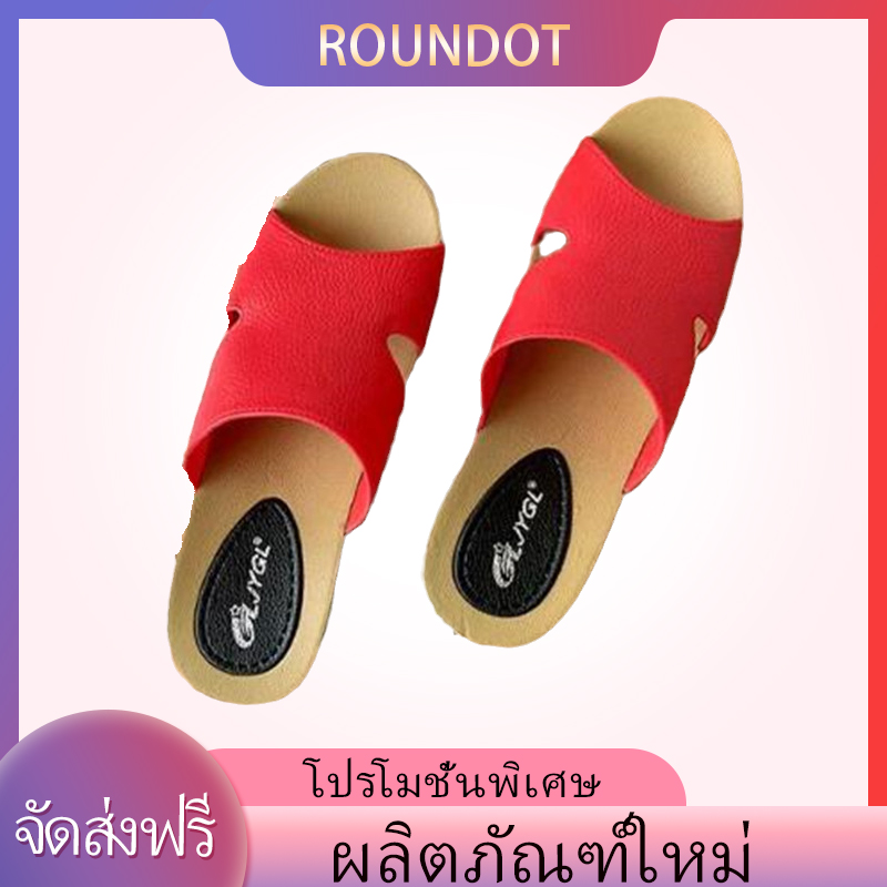 ⭐Sandals⭐ 2021 รองเท้าแตะชายหาดแฟชั่นกันลื่นรองเท้าแตะหญิง⭐